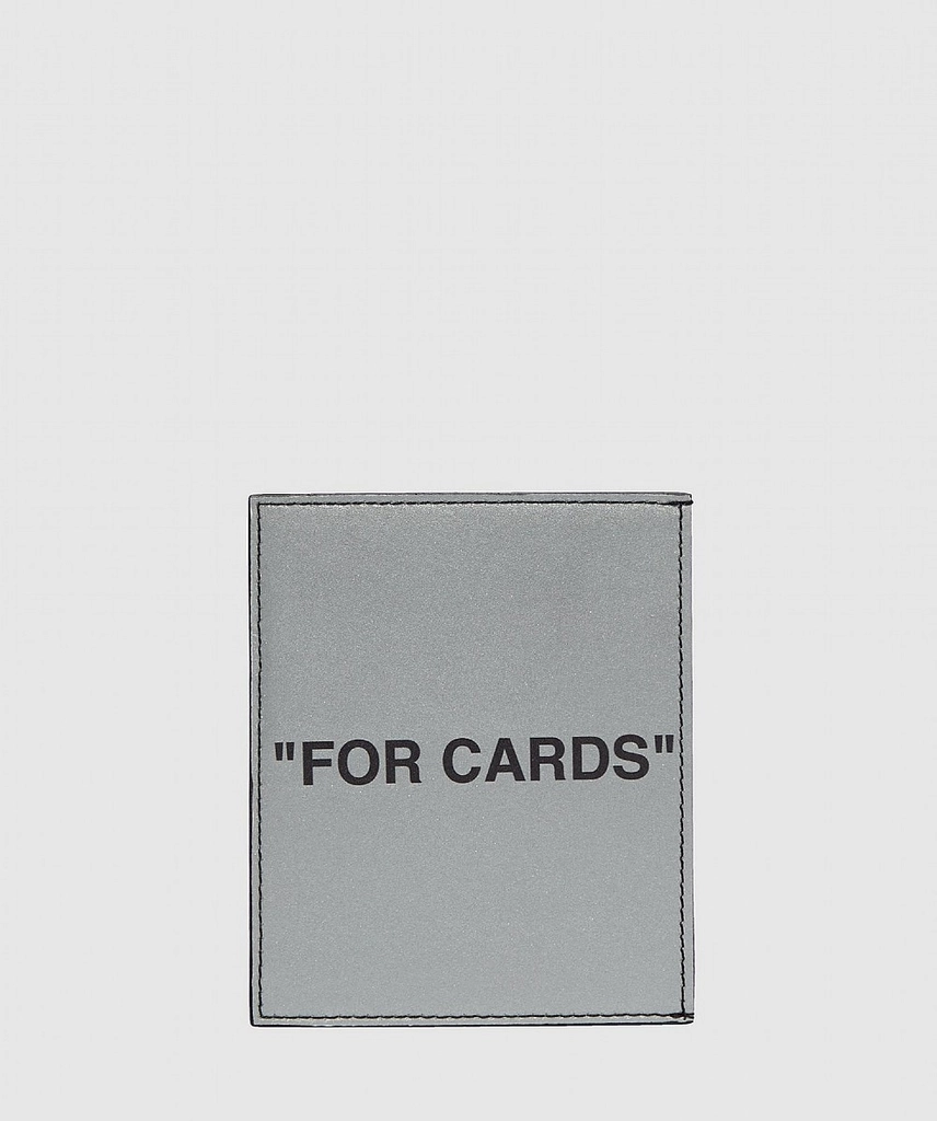 Off White QUOTE CARD HOLDER 3M